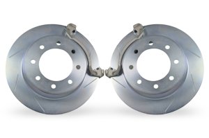Ford F-250 Brake Rotors (2) - Rear - Baer Brakes - Big Claw HD - Zinc-Plated - `13-`22